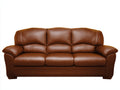 Divani a 3 posti - pelle - 224x93x86 cm - marrone - classico