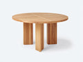 Tavolo da giardino - legno - 146x146x74 cm - marrone chiaro - stile moderno